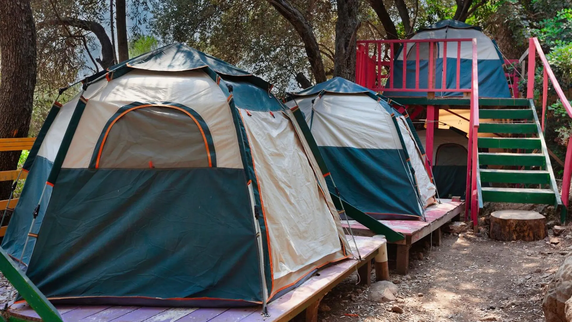 Lüks kamp alanı Lilith Pan Camping Fethiye